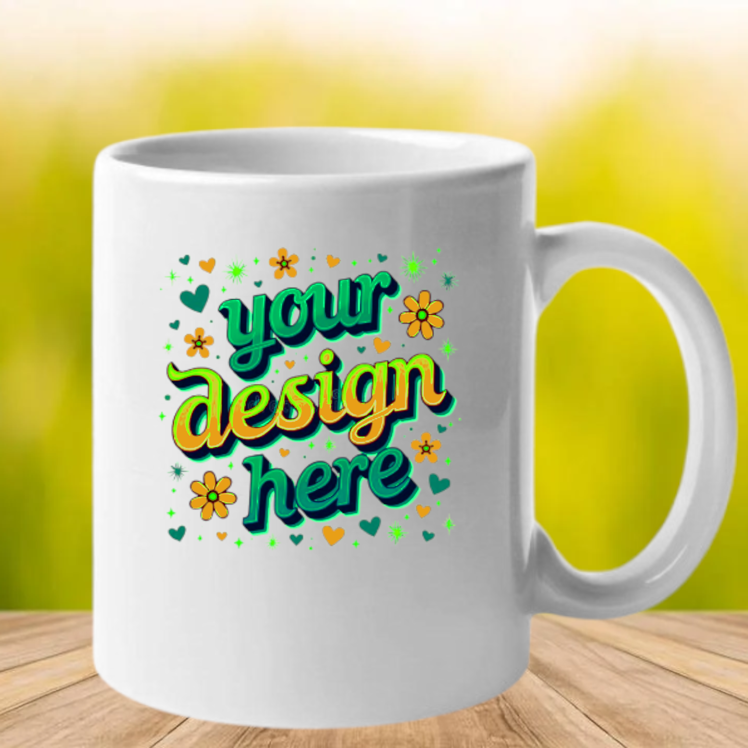 (image for) Personalised 11oz Ceramic Tea or Coffee Mug