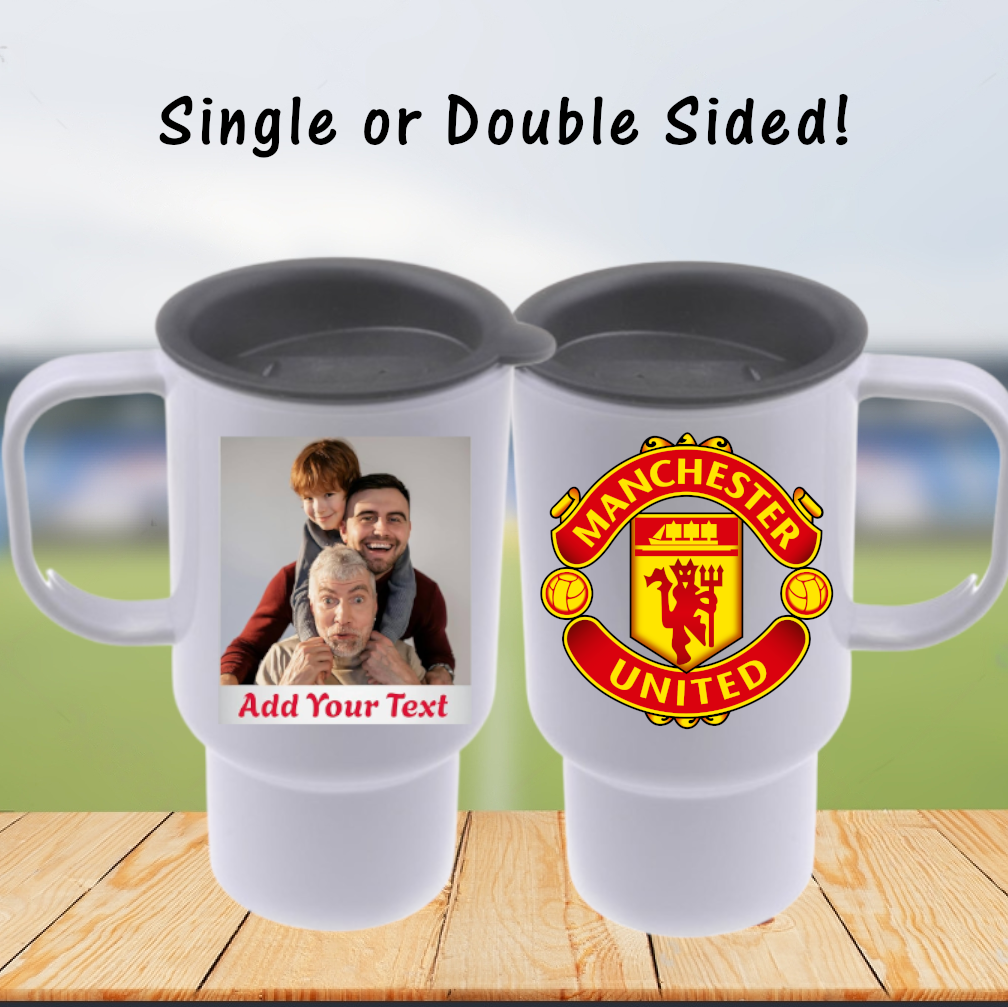 (image for) Personalised 14oz football club badge unbreakable* Travel Mug