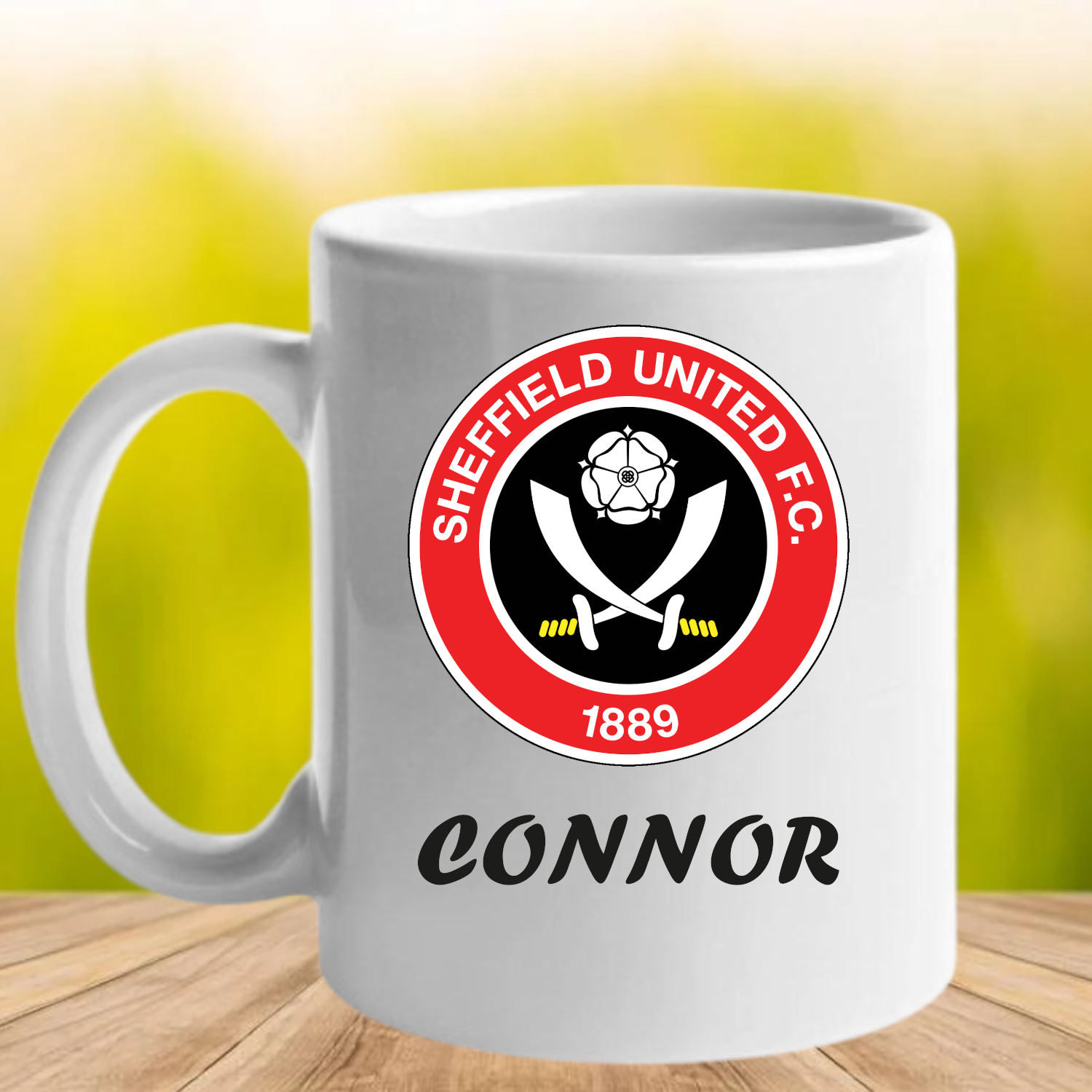 (image for) Personalised Football Team 11oz ceramic Tea or Coffee Mug